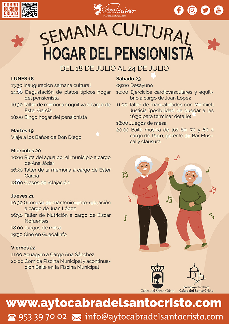 Semana Cultural Hogar del Pensionista